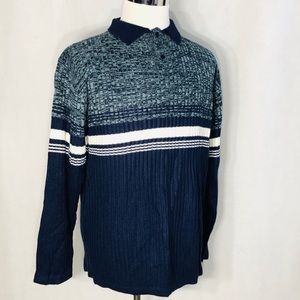 Bert Pulitzer Men’s Sweater Size Xl top navy blue